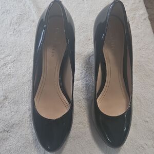 Cole Haan Glossy Black Heels